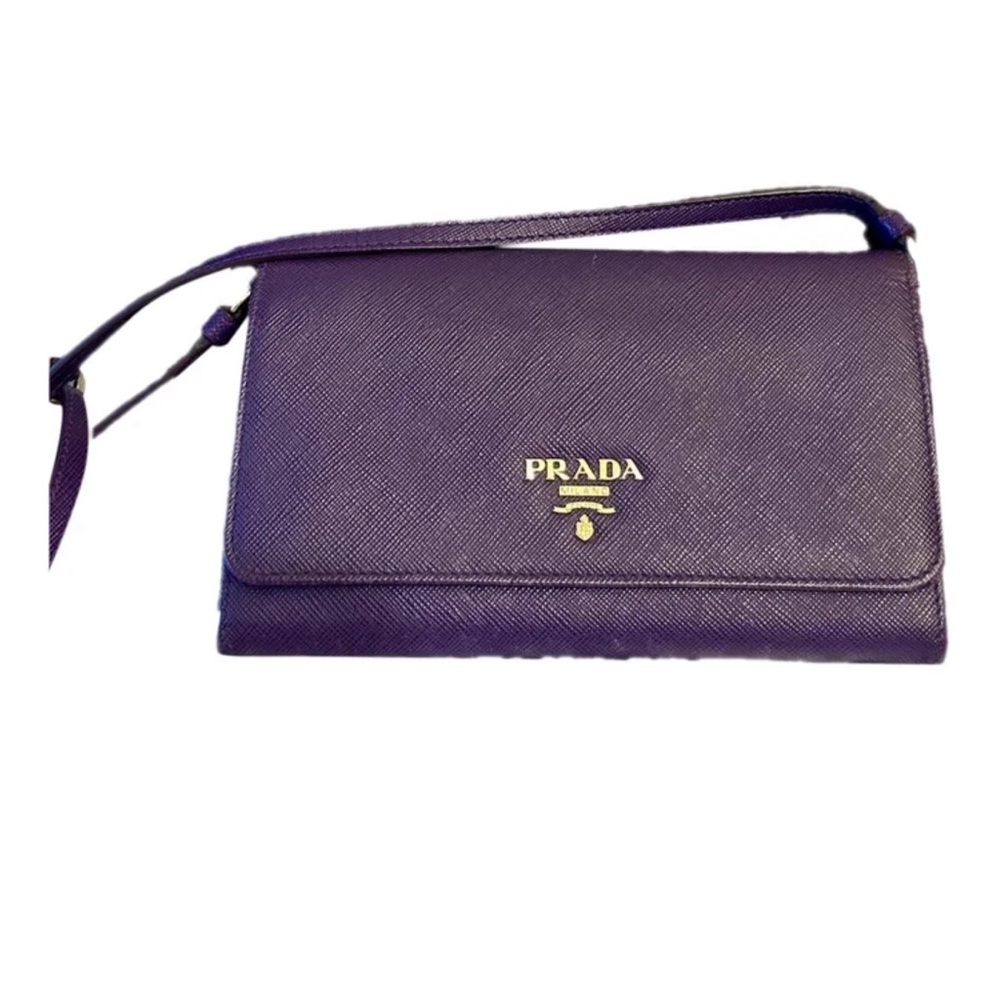 Prada Saffiano Leather Cross Body Bag